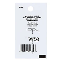 LaMode® 1/2" White Marbled Shank Buttons, 4ct.