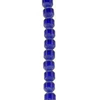Blue Matte Glass Round Beads, 8mm by Bead Landing™