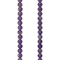 Purple Amethyst Round Beads, 6mm by Bead Landing™