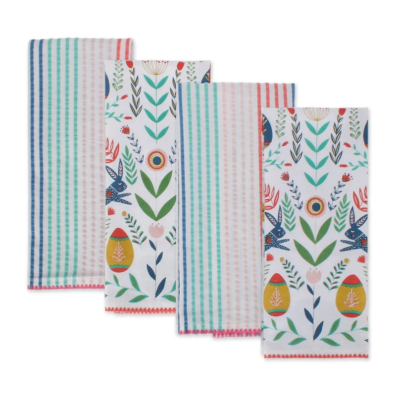 DII® Easter Folk Garden Kitchen Textiles Dishtowel Set