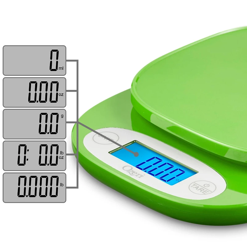 Ozeri ZK24 Garden & Kitchen Scale with Precision Weighing Technology