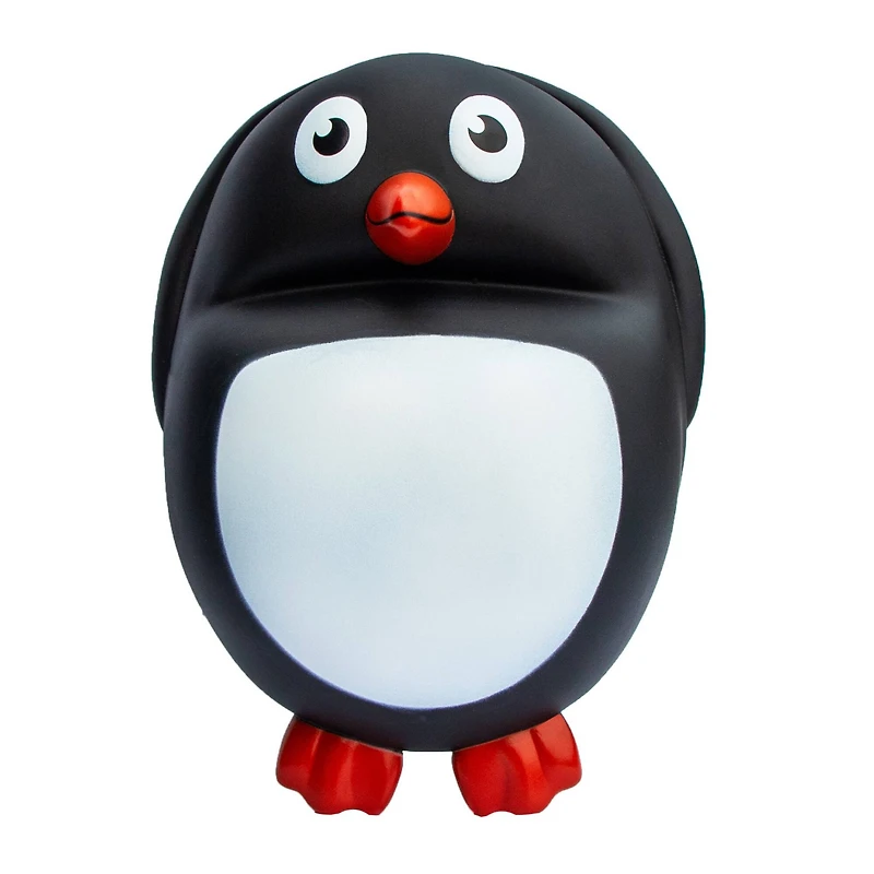 Swim Central 13" Blue & White Cool Penguin Swimming Pool Chemical Dispenser