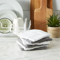 DII® Ribbed Terry Dishcloths
