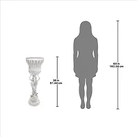 Design Toscano 3ft. Les Filles Joyeuses Neoclassical Pedestal Urn