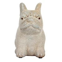 Hello Honey® 6.25" White Terra Cotta French Bulldog Figurine