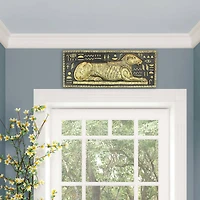 Design Toscano 30" Khnum Egyptian God of the Nile Wall Sculpture