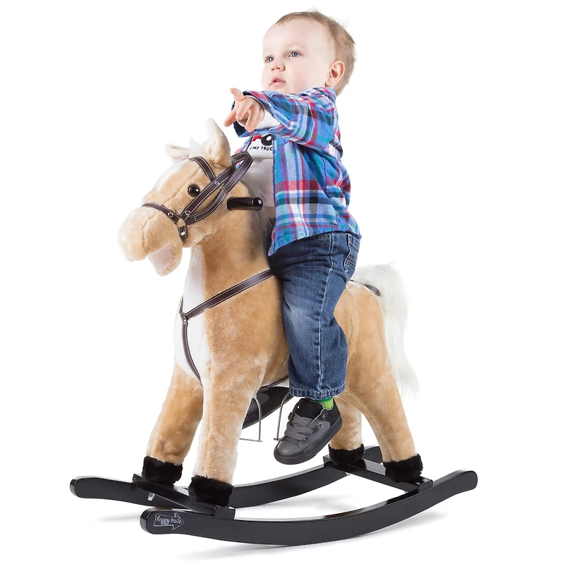 Toy Time Plush Rocking Horse