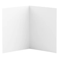 JAM Paper A2 White Blank Foldover Cards with Panel