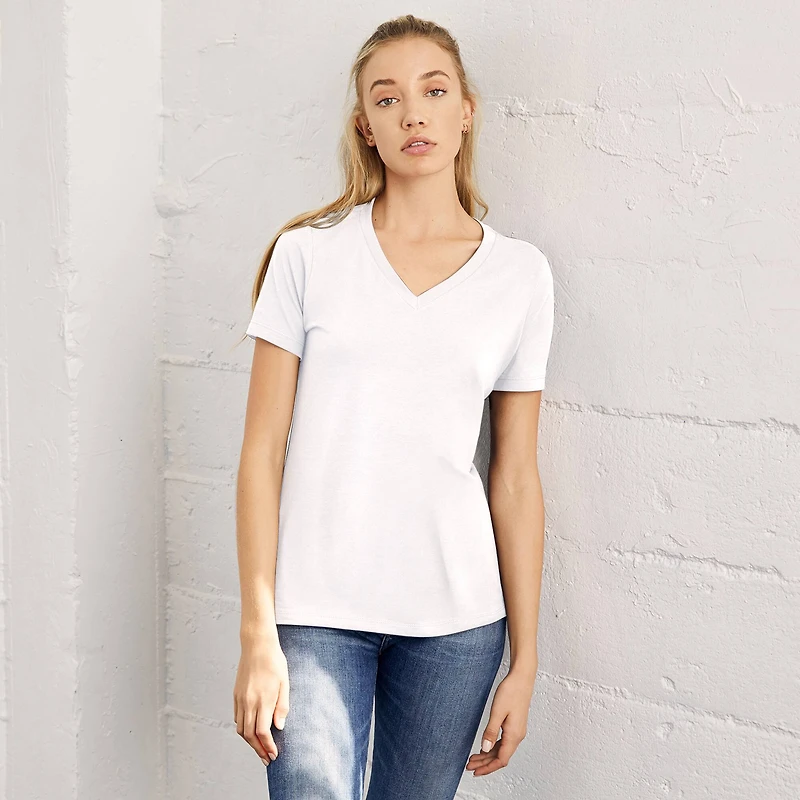 BELLA+CANVAS® Women's Short Sleeve V-Neck T-Shirt