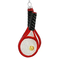 5.5" Tennis Racquets & Ball Glass Ornament by Ashland®