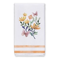 Butterflies and Flowers Tea Towel - Set of 2
