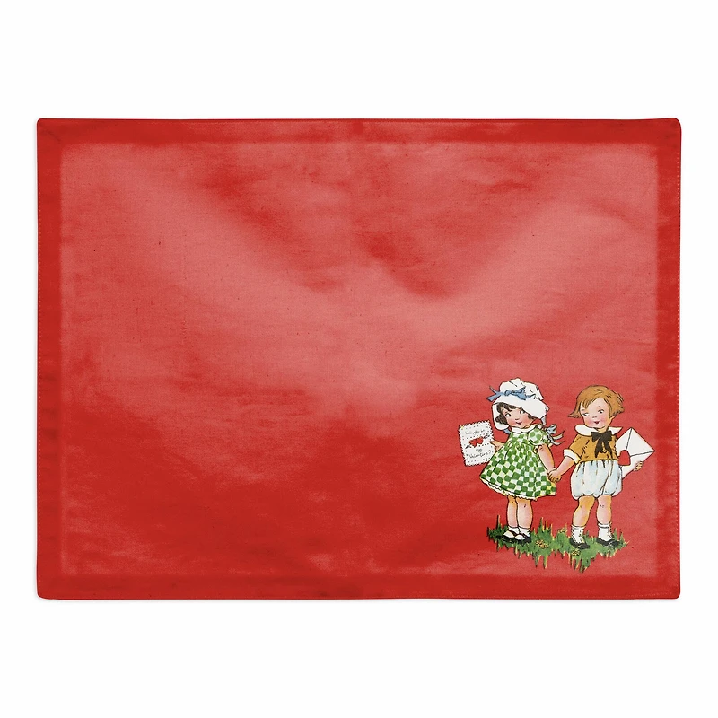 Be My Valentine 14" x 18" Poly Twill Placemat