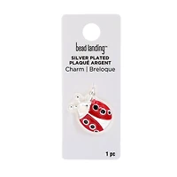 Silver Plated Ladybug Charm by Bead Landing™
