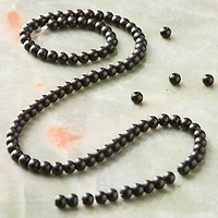 Black Round Glass Beads, 3mm by Bead Landing™