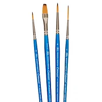 Winsor & Newton® Cotman® Short Handle Brush 4 Pack