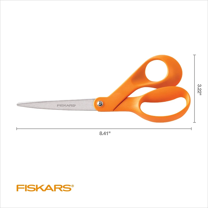 Fiskars® Premier Original Orange-Handled Scissors