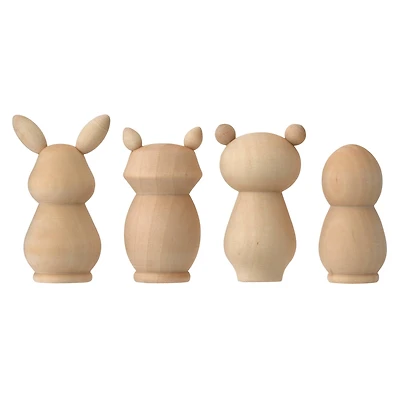 Mixed Animal Peg Figures by Creatology™