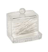 Pave Diamond Q-Tip Box