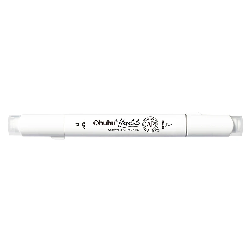Ohuhu® Honolulu Brush & Chisel Dual Tip Marker
