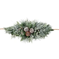 3ft. Pre-Lit Snowfall Creek Mailbox Swag