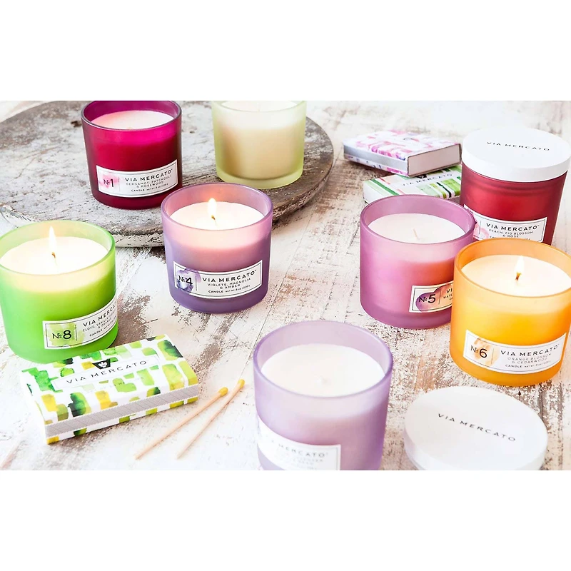 European Soaps Number Jar Candle