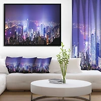 Designart - Hong Kong Night City