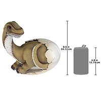 Design Toscano 10.5" Baby Brachiosaurus Dino Egg Statue