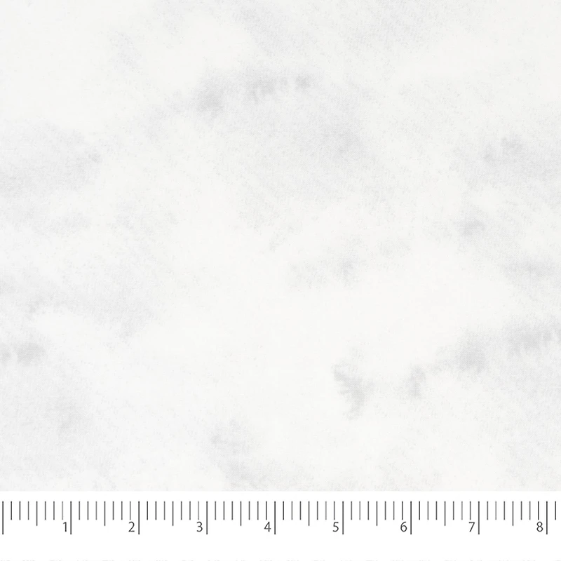 SINGER Christmas Tone-on-Tone White Cotton Fabric