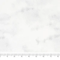 SINGER Christmas Tone-on-Tone White Cotton Fabric