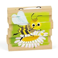 Quercetti® Endangered Animals Mix-N-Match Wood Puzzle