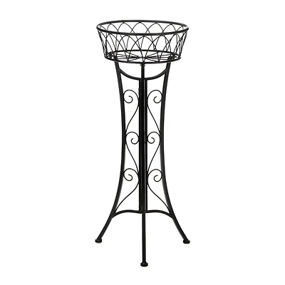 26.5'' Curlicue Single Plant Stand