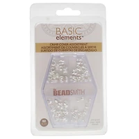 The Beadsmith® Silver Plated Crimp Bead Cover, 80ct.