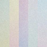 6" x 6" Pastel Ombre Glitter Cardstock Paper Pad, 24 Sheets by Recollections™
