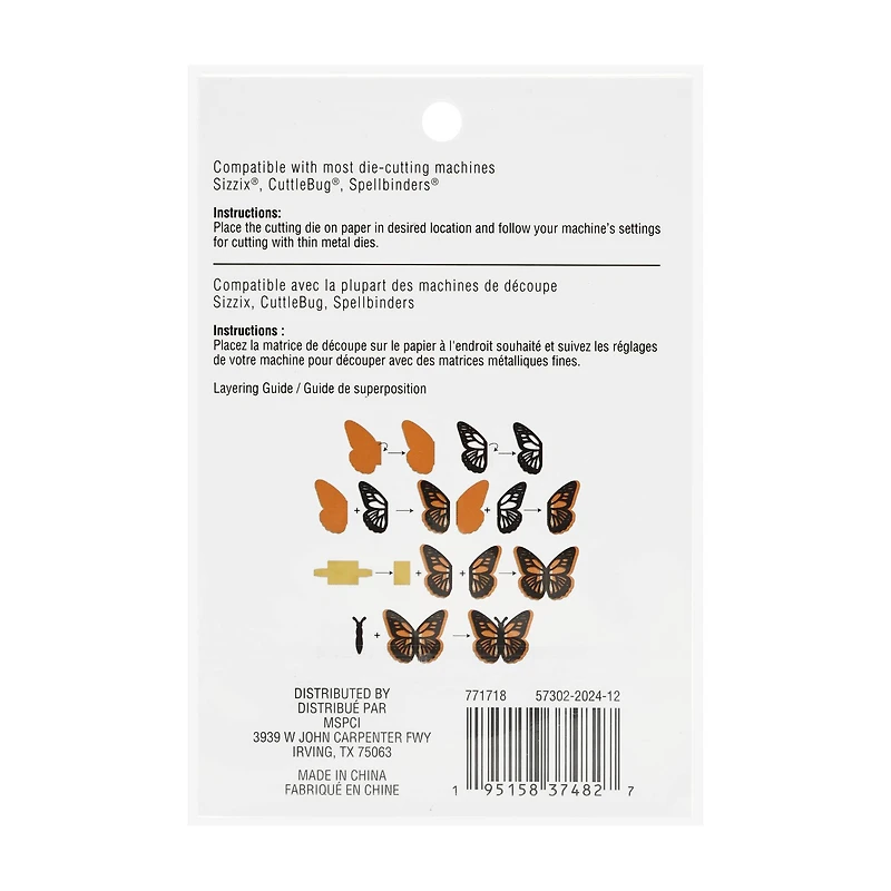 Butterfly Pop-Up Layering Die Set by Recollections™