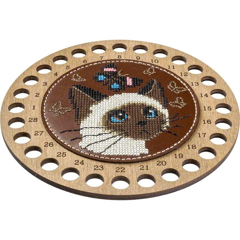 Wonderland Crafts Cat Thread Organizer Making Kit
