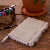 Gray Premium Hardcover Dot Journal, 6" x 8" by Artist's Loft™