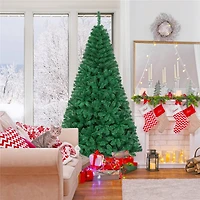 Costway 7ft. Unlit Artificial Christmas Tree