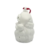 4" DIY LED Ceramic Santa Ornament by Make Market®