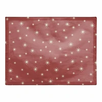 Red Twinkle Cotton Twill Placemat