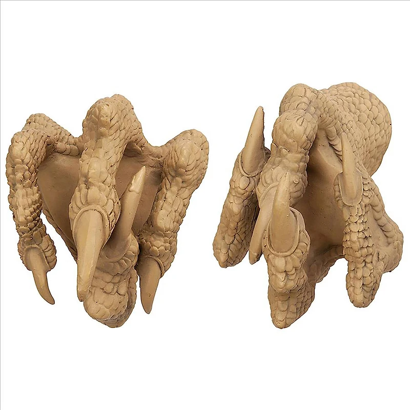 Design Toscano 7" Dragons Thorne MacGarvey Claw Sword Hanger Set