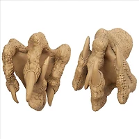 Design Toscano 7" Dragons Thorne MacGarvey Claw Sword Hanger Set