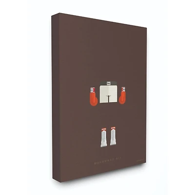 Stupell Industries Muhammad Ali Fashion Design Wall Accent