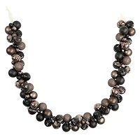 6ft. Dark Shimmer Shatterproof Ball Ornament Garland by Ashland®