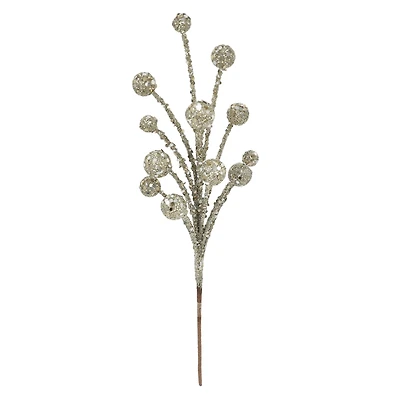 13" Glitter Berry Spray Pick by Ashland