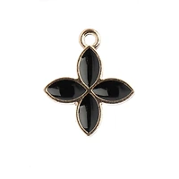 John Bead Sweet & Petite Four Petals Charms