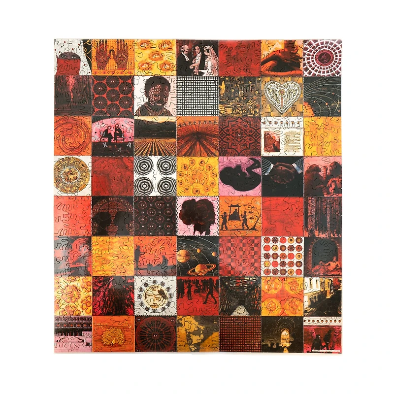 Wooden Jigsaw Puzzle - Life Series: 456 Pcs