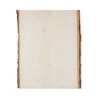 Basswood Rectangle Plaque by Make Market