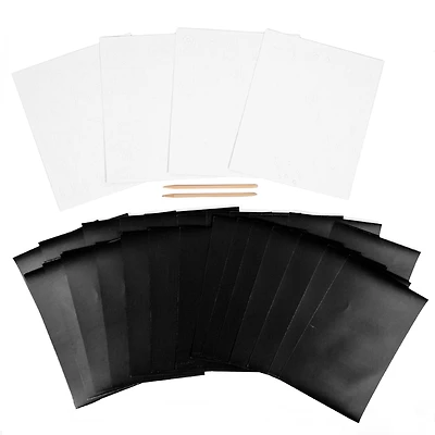 Color Zone® Rainbow Scratch N' Color