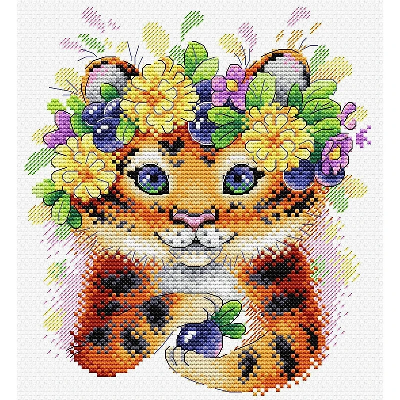 MP Studia On A Summer Day Counted Cross Stitch Kit