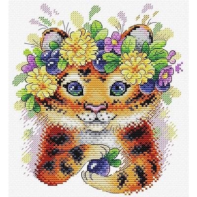 MP Studia On A Summer Day Counted Cross Stitch Kit